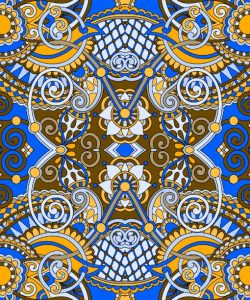 Authentic Floral Geometric